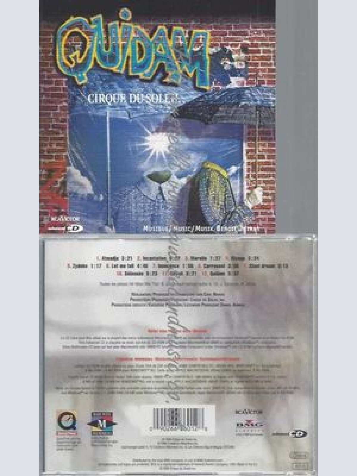 CD--CIRQUE DU SOLEIL--QUIDAM | ENHANCED