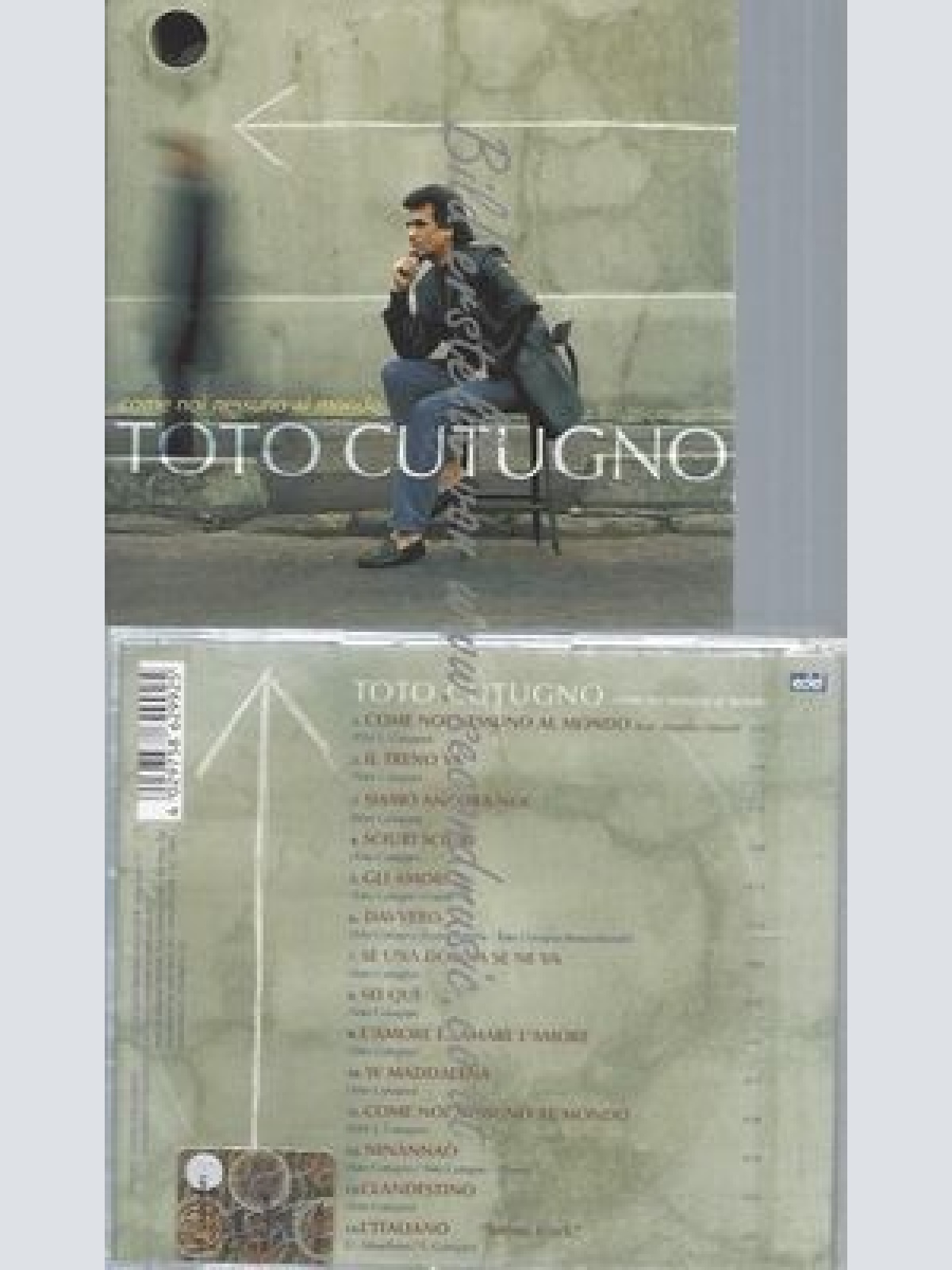 CD--TOTO CUTUGNO--COME NOI NESSUNO AL MONDO N V