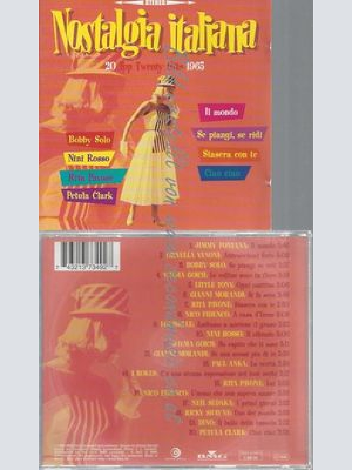 CD--VARIOUS--NOSTALGIA ITALIANA - 1965