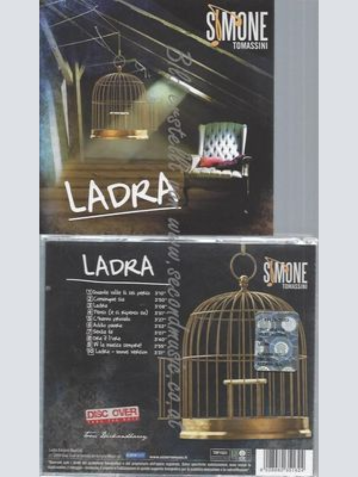 CD--SIMONE TOMASSINI--LADRA |
