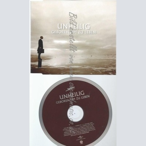 CD--UNHEILIG--GEBOREN UM ZU LEBEN -2-TRACK- | SINGLE