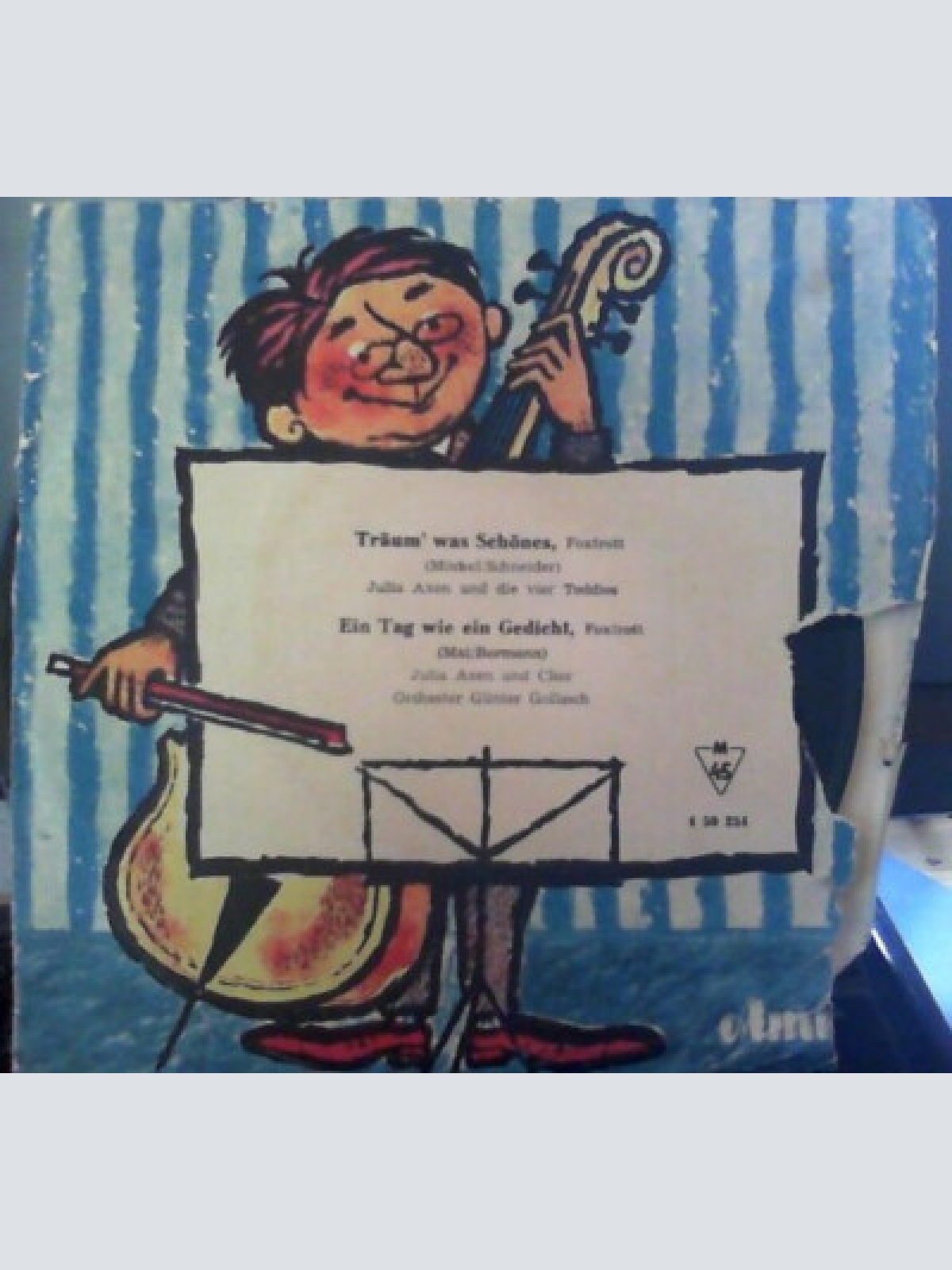 7", Single, Mono Julia Axen - Träum' Was Schönes / Ein Tag Wie Ein Gedicht