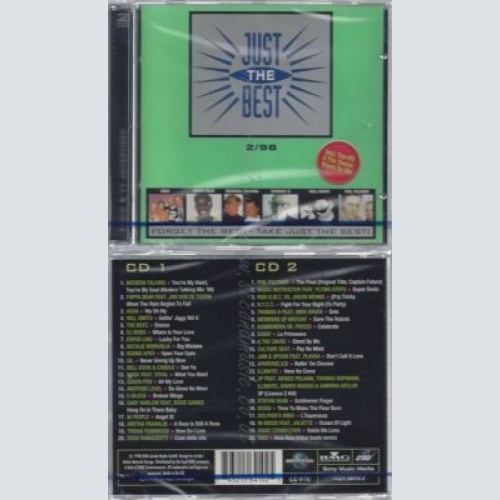 CD--NM-SEALED-VARIOUS -1998- - DOPPEL-CD -- JUST THE BEST 1998 VOL. 2