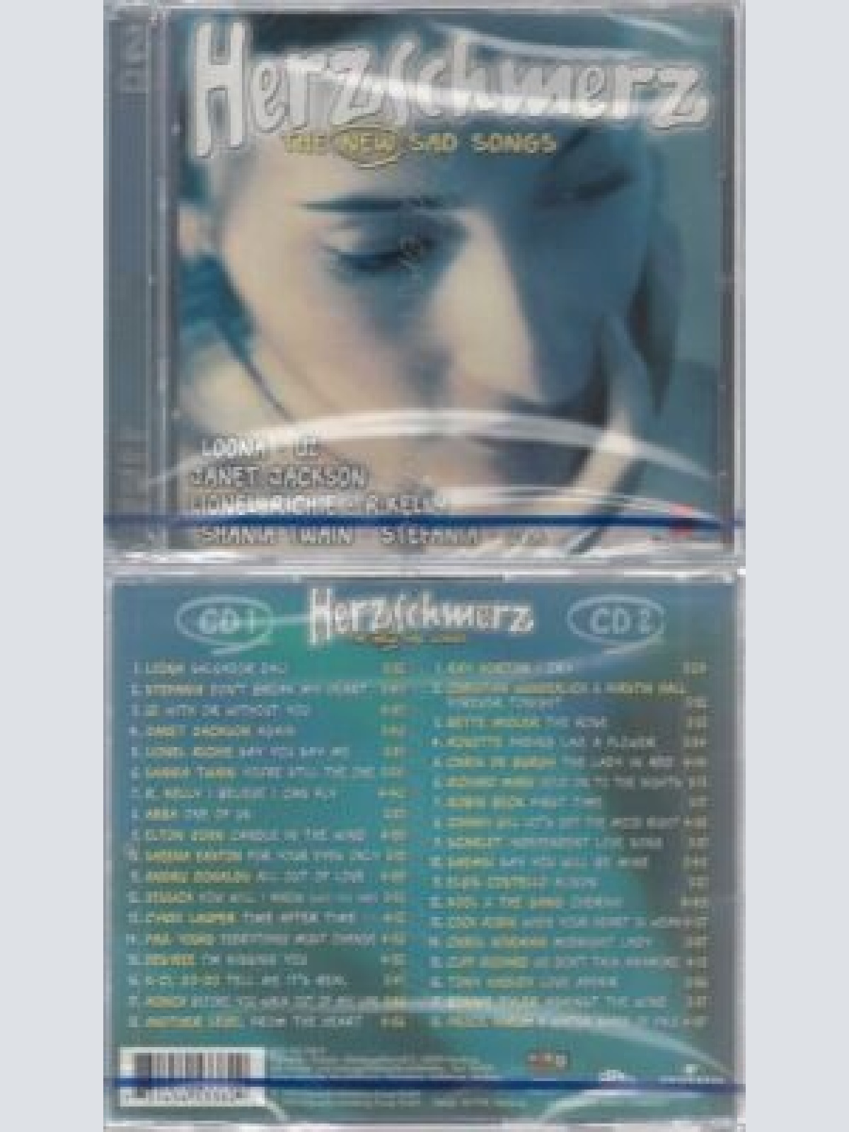 CD--NM-SEALED-VARIOUS -1999- - DOPPEL-CD -- HERZSCHMERZ-THE NEW SAD SONGS