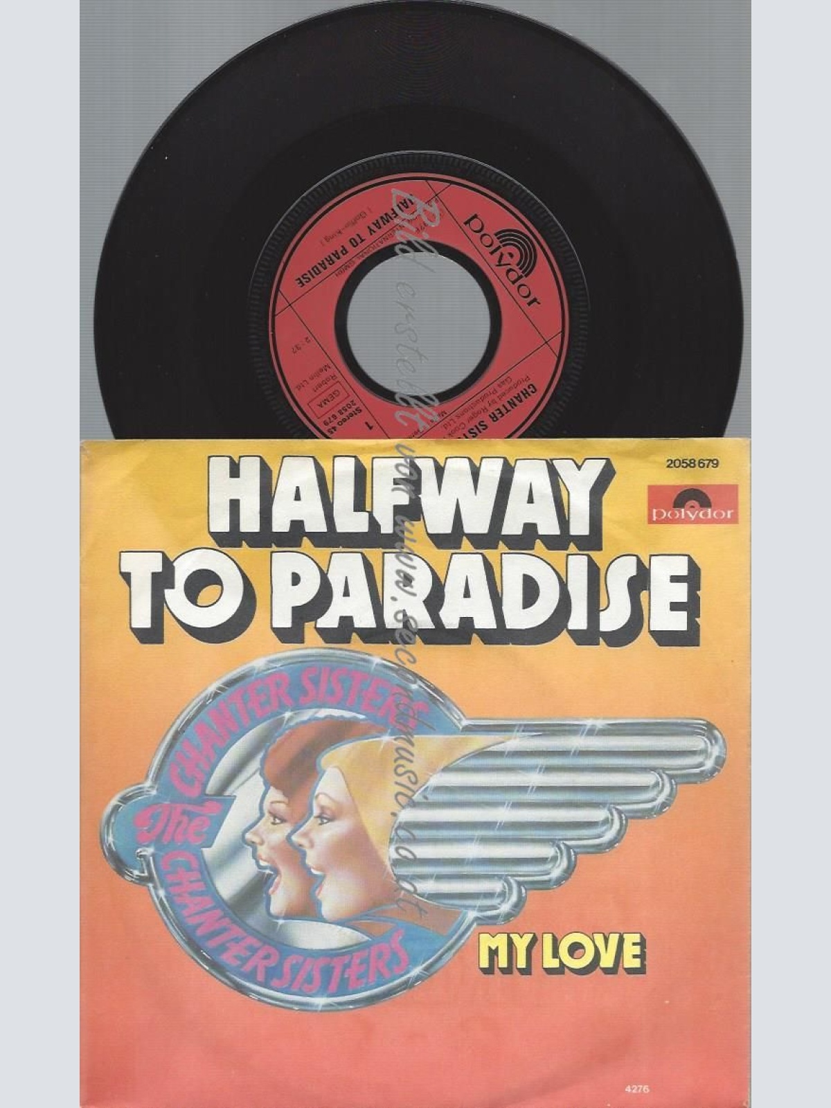 7"   Chanter Sisters  Halfway To Paradise