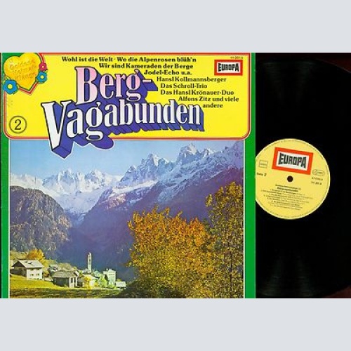 LP--BERGVAGABUNDEN-- GOLDENE HEIMAT KLÄNGE