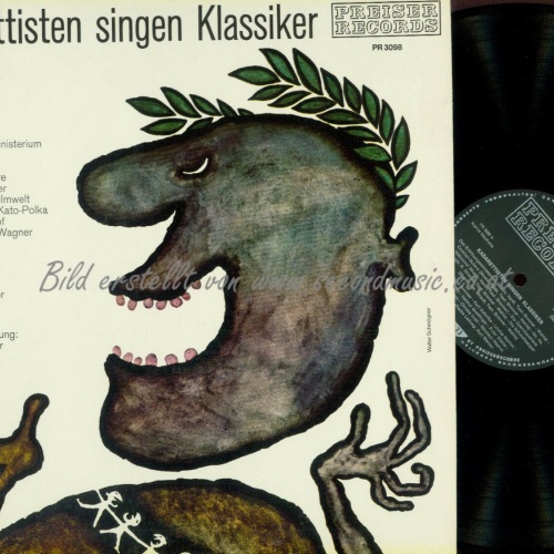 LP-  Kabarettisten Singen Klassiker / QUALTINGER BRONNER