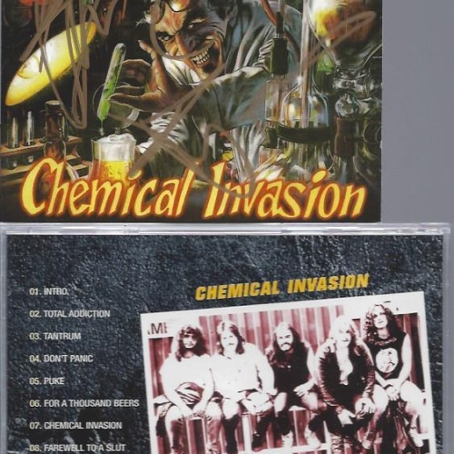 CD--TANKARD CHEMICAL INVASION   / MIT AUTOGRAMM