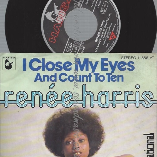 7"  Renée Harris – I Close My Eyes