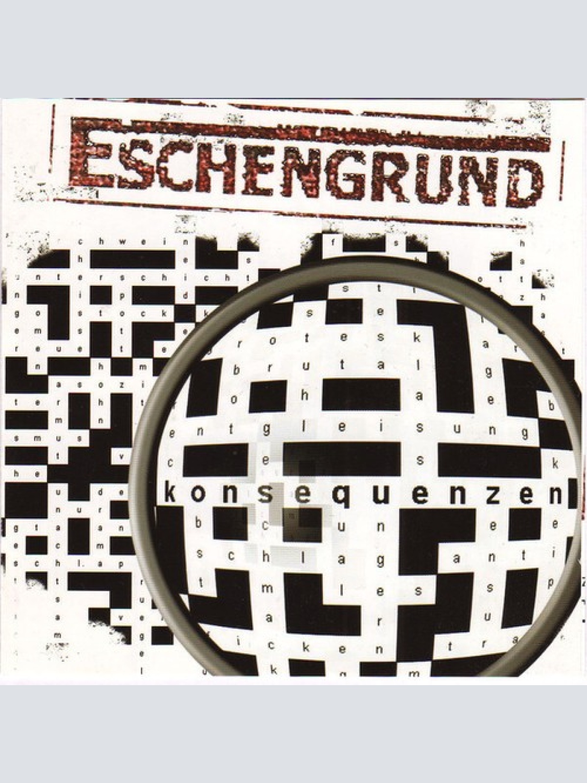 CDr, Album Eschengrund - Konsequenzen