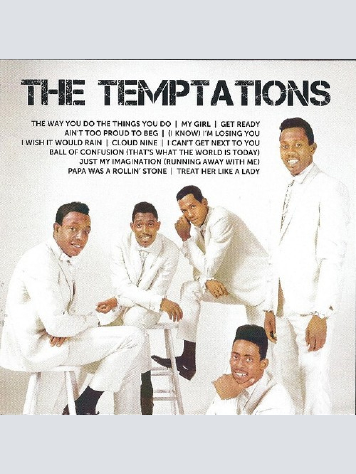 CD, Comp The Temptations - Icon