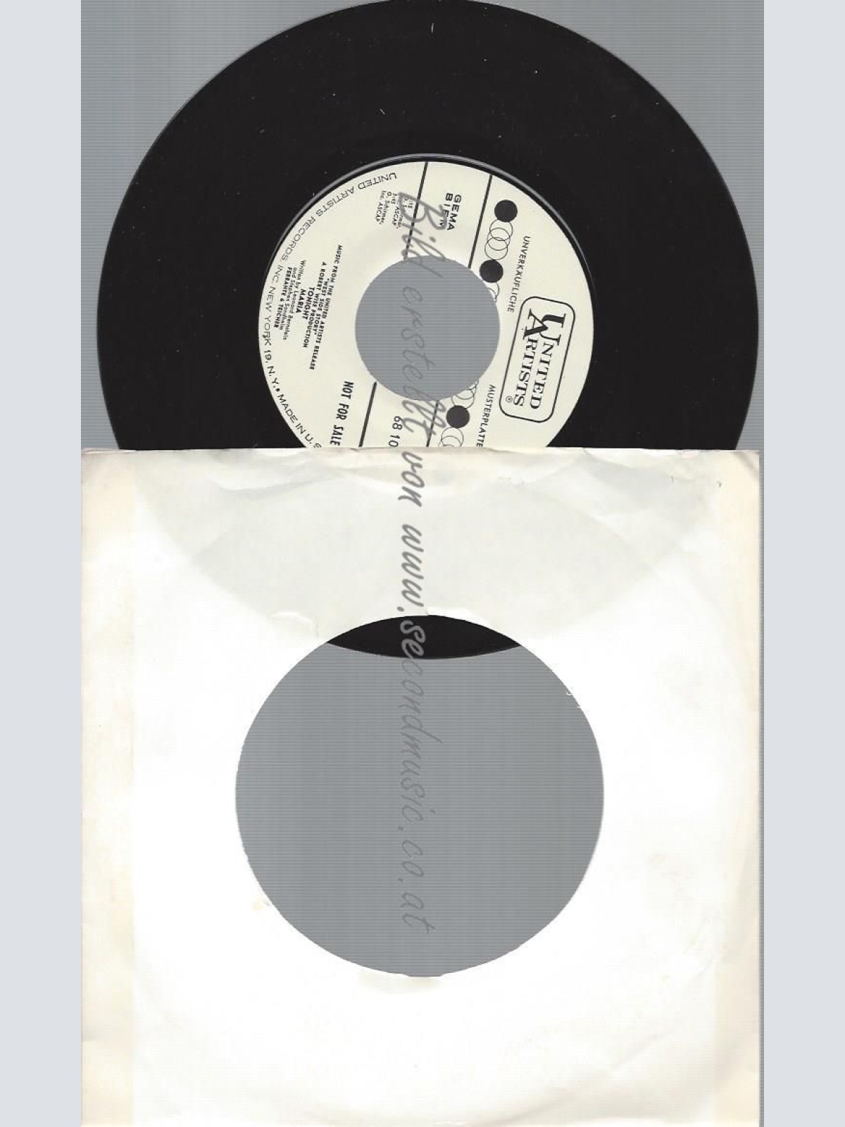 7"  TONIGHT MARIA FERRANTE TEICHER //PROMO