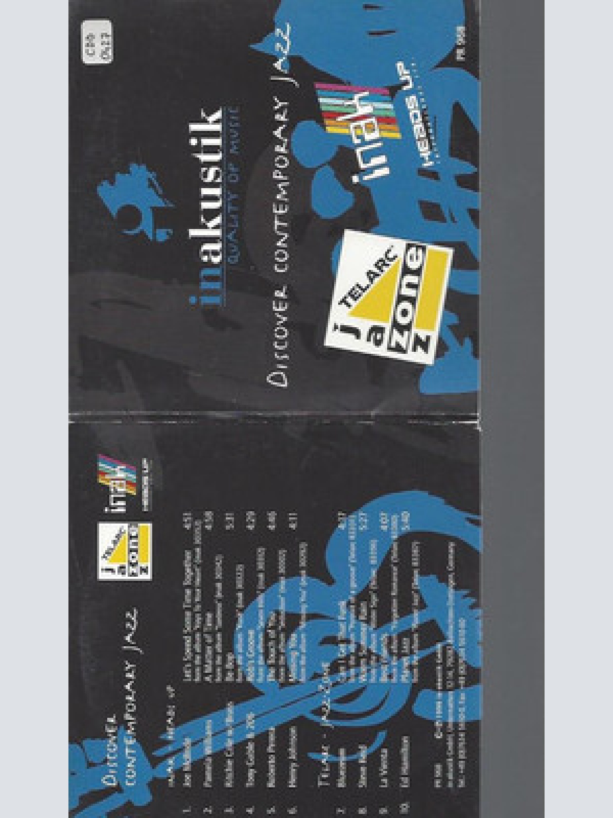 CD-- Various  Discover Contemporary Jazz