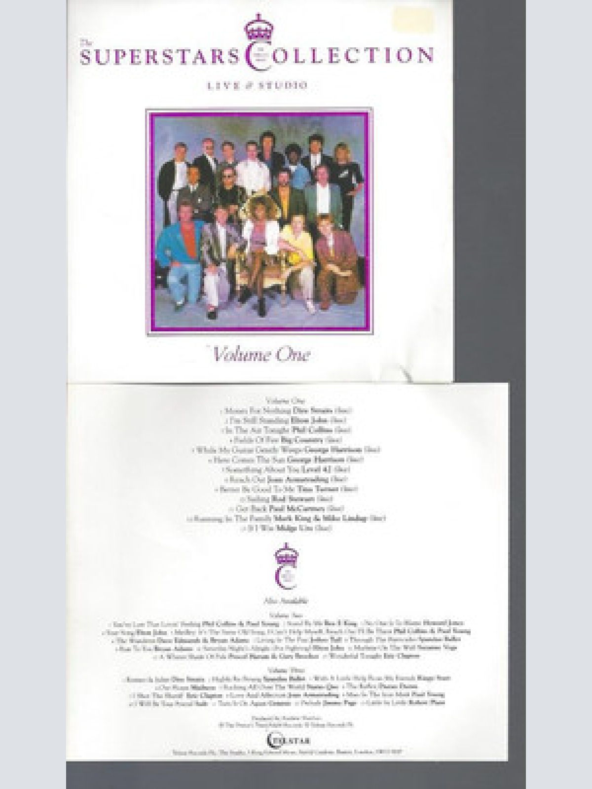 CD-- Various  The Superstars Collection - Volume 1 //