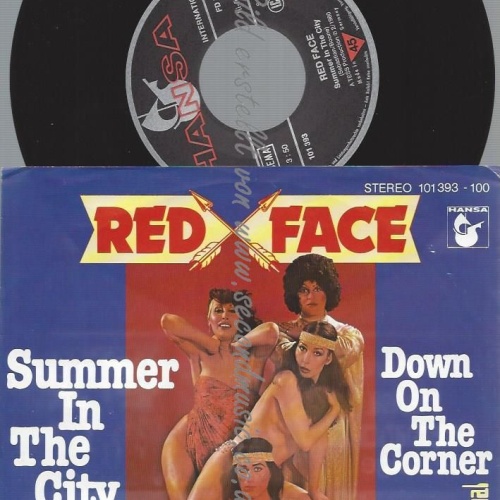 7"   Red Face – Summer In The City