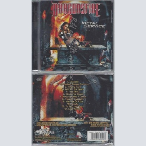 CD--DRAGONSFIRE--METAL SERVICE