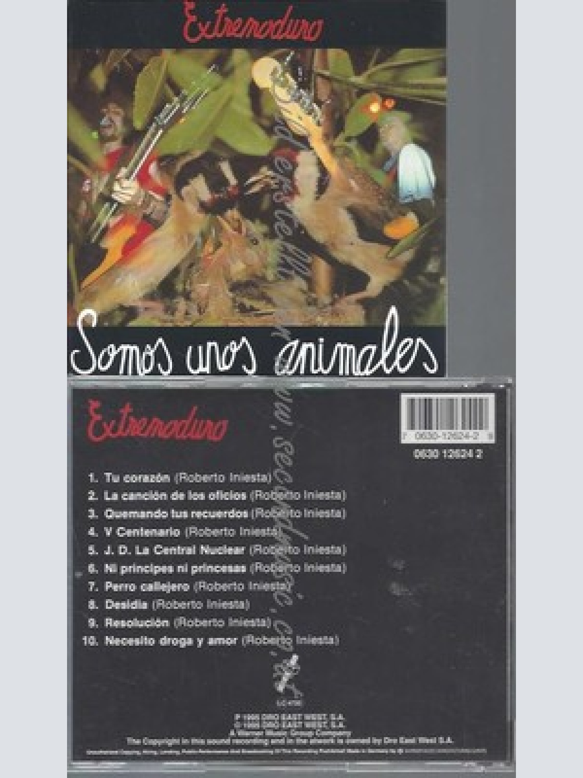 CD--EXTREMODURO--SOMOS UNOS ANIMALES