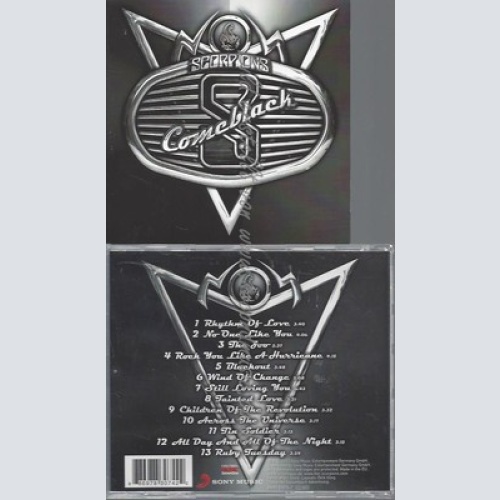 CD--SCORPIONS--COMEBLACK