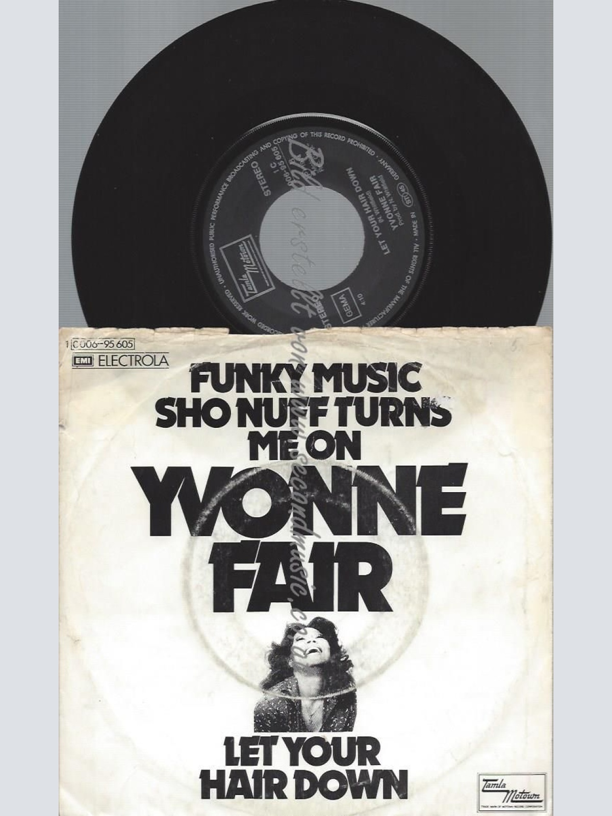 7"   Yvonne Fair – Funky Music Sho Nuff Turns Me On