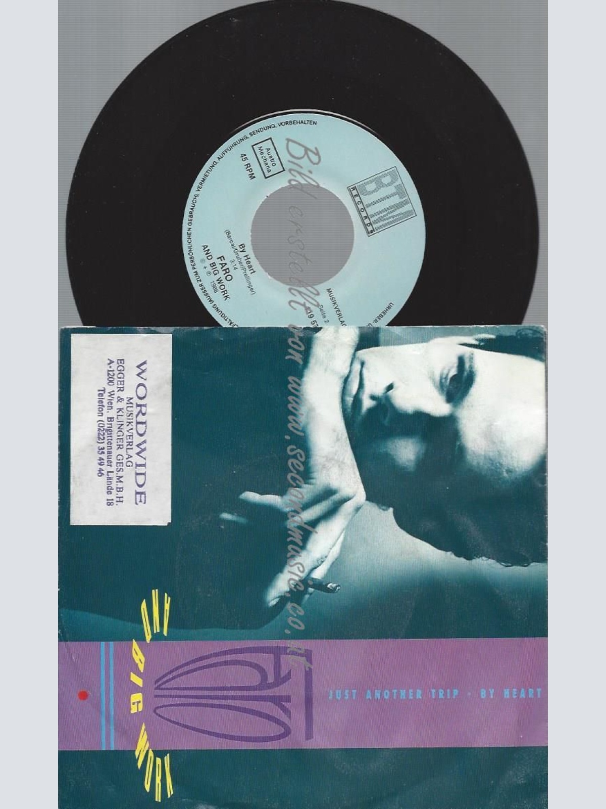 7"  Faro And Big Work  Just Another Trip