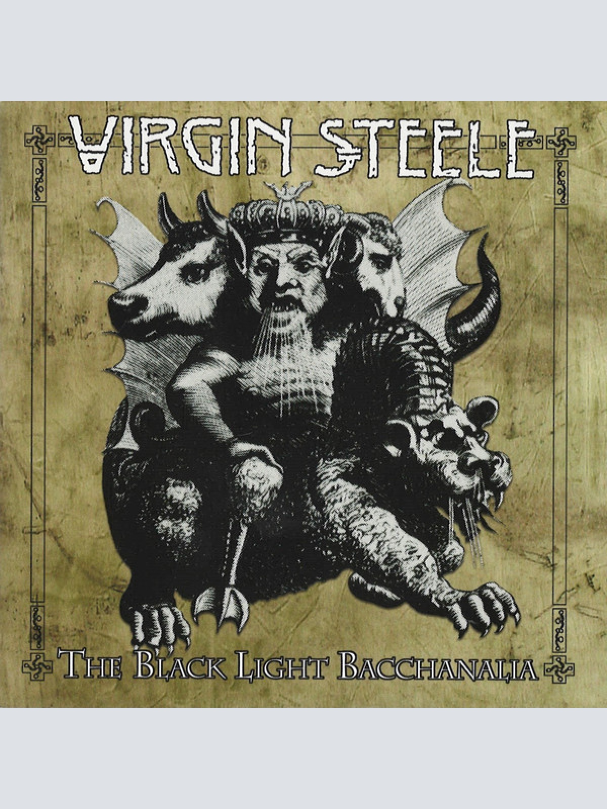 CD, Album Virgin Steele - The Black Light Bacchanalia