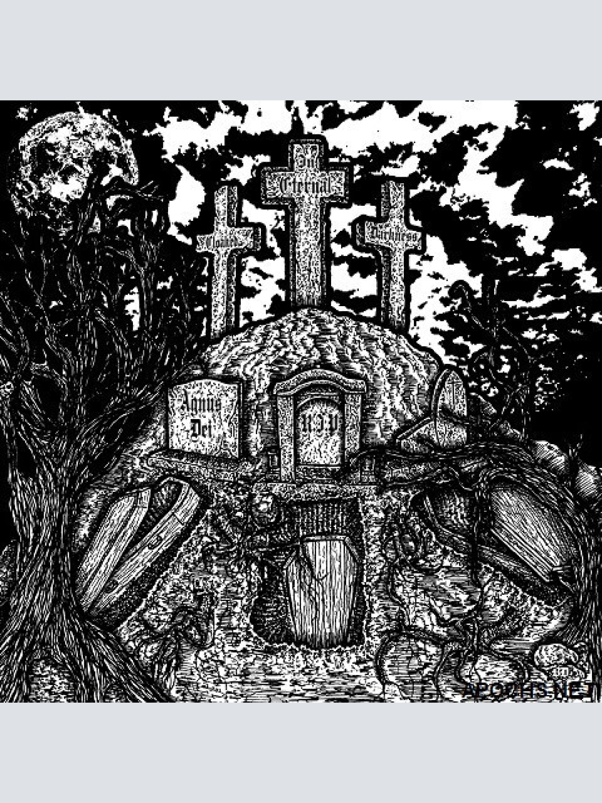 CD, Album Ungod - Cloaked In Eternal Darkness