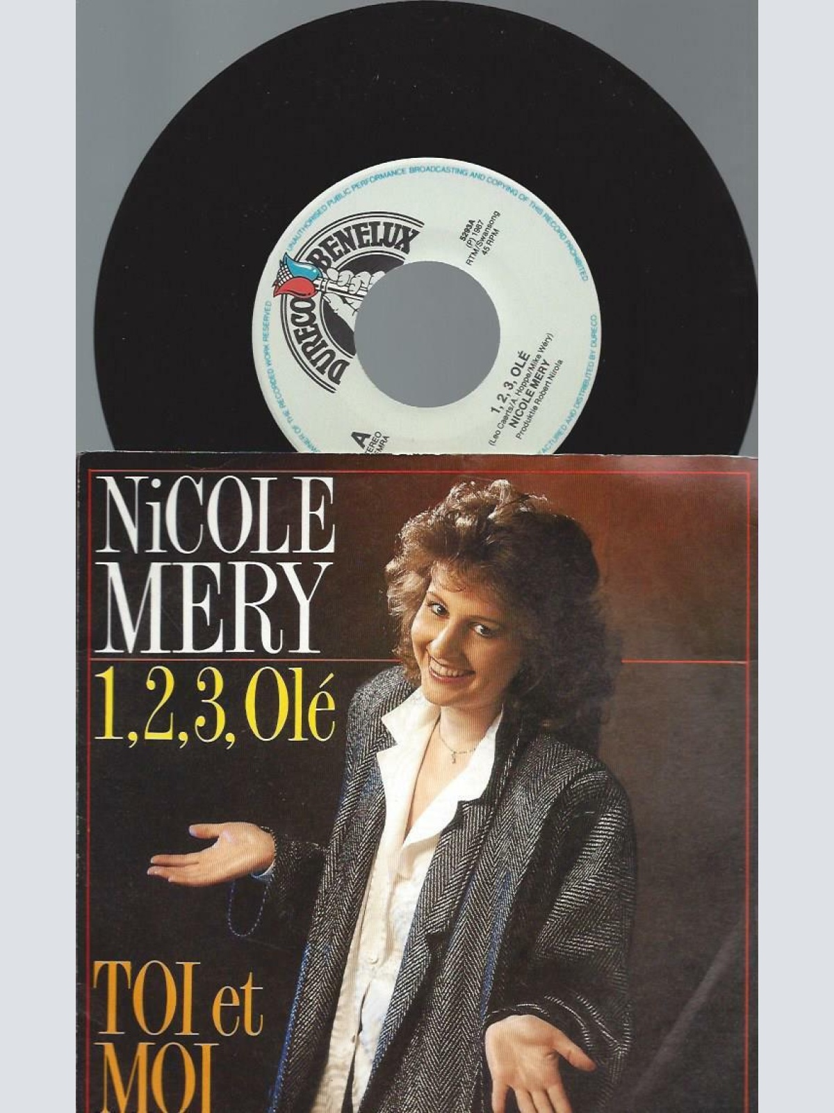 7" Nicole Mery – 1,2,3,Olé