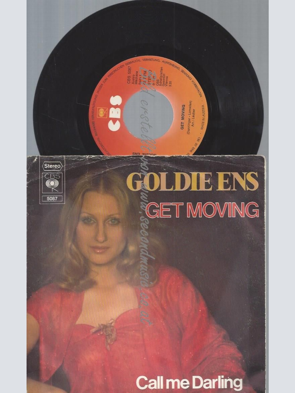 7" GOLDIE ENS GET MOVING