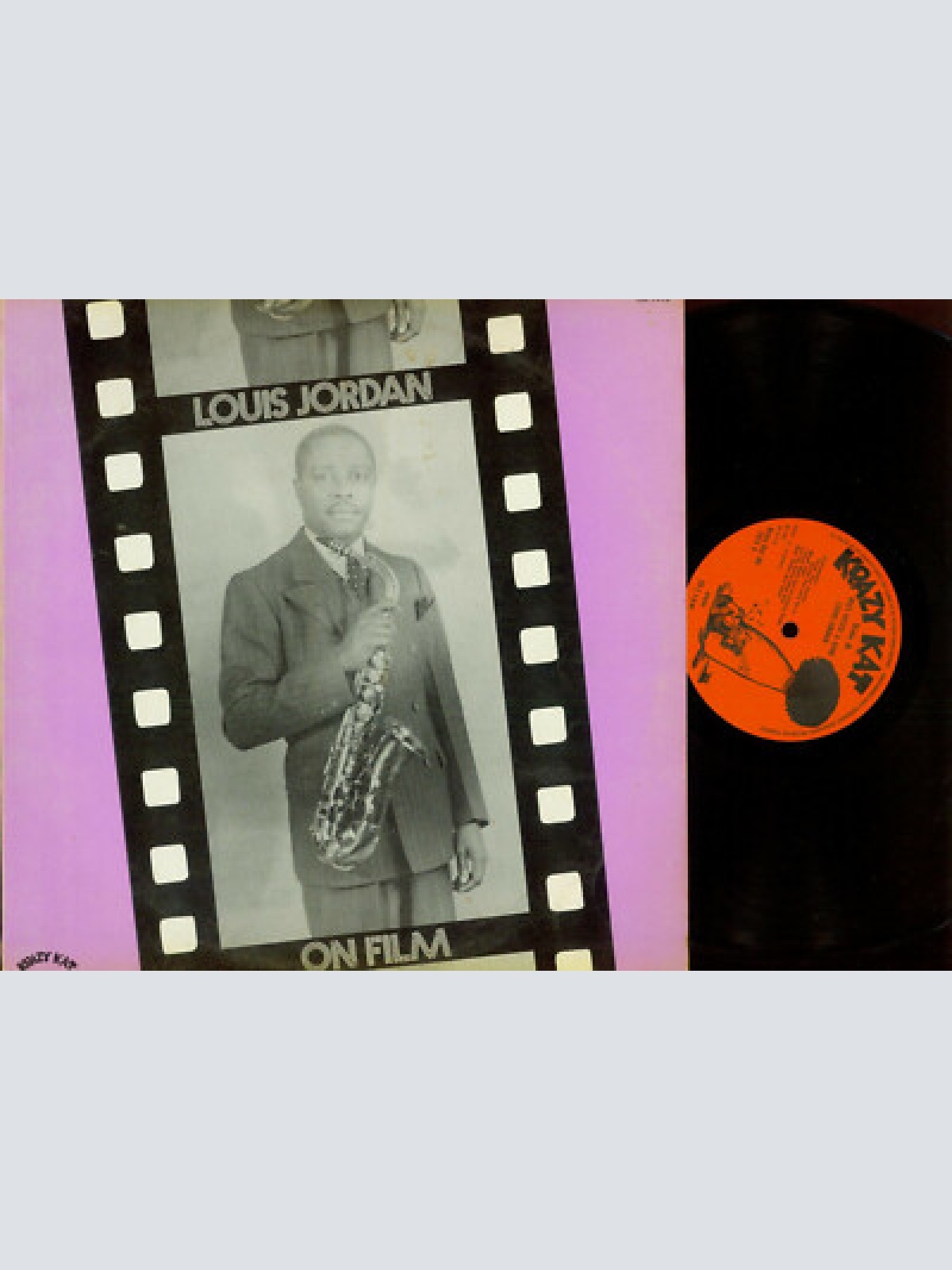 LP--Louis Jordan – On Film