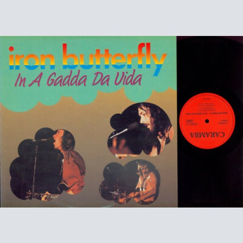 LP--Iron Butterfly – In-A-Gadda-Da-Vida
