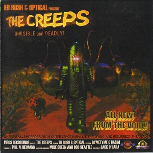 CD, Album + CD, Mixed Ed Rush & Optical - The Creeps (Invisible And Deadly!)