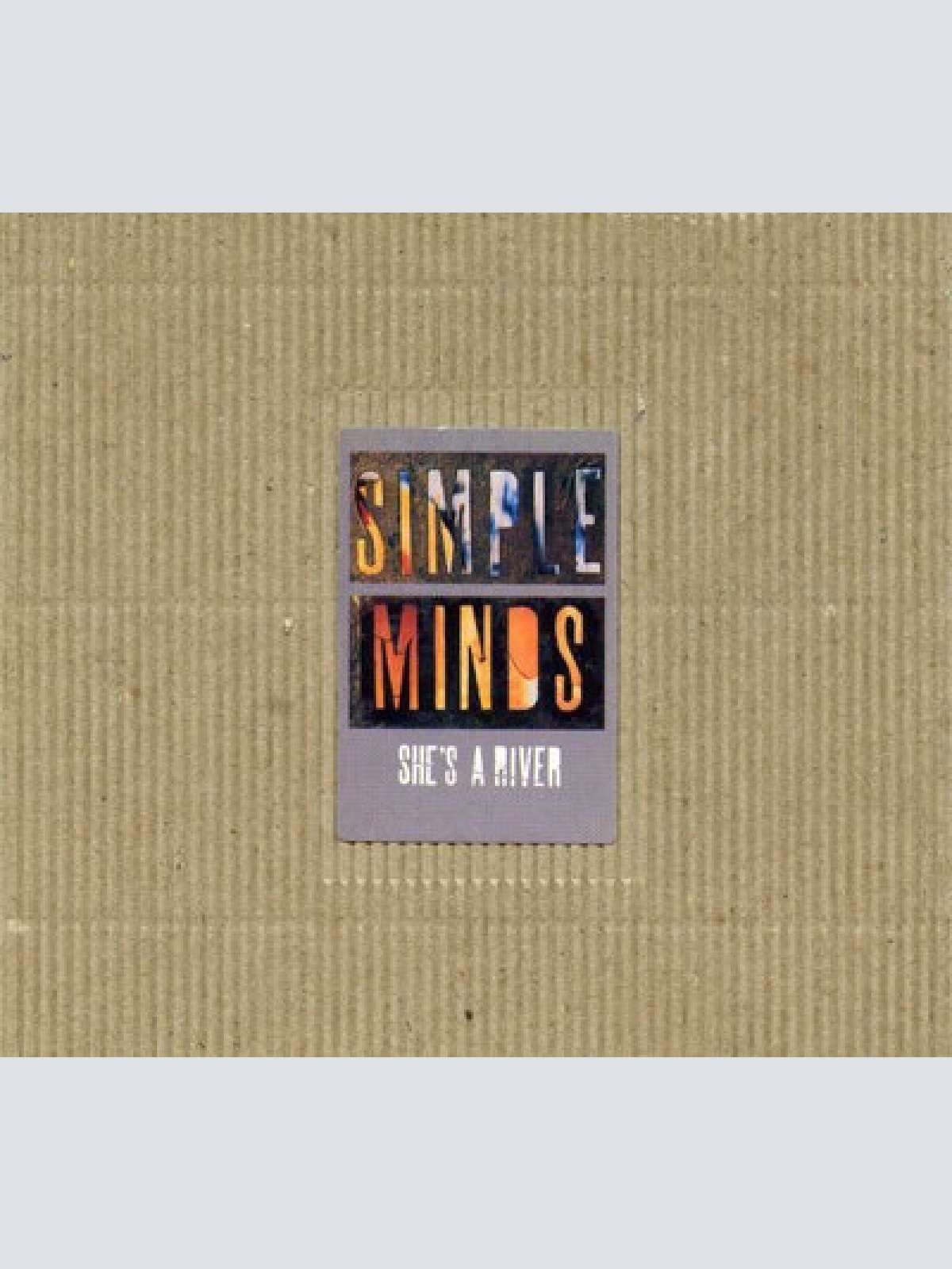CD, Single, Cor Simple Minds - She's A River