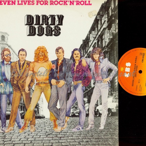 LP--SEVEN LIVES FOR ROCK'N' ROLL   CBS 83929
