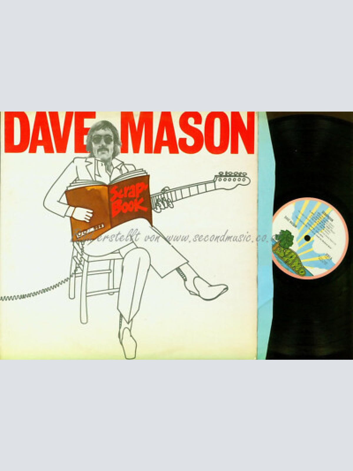 DLP--   Dave Mason  Scrapbook  // ICD5 //UK // FOC