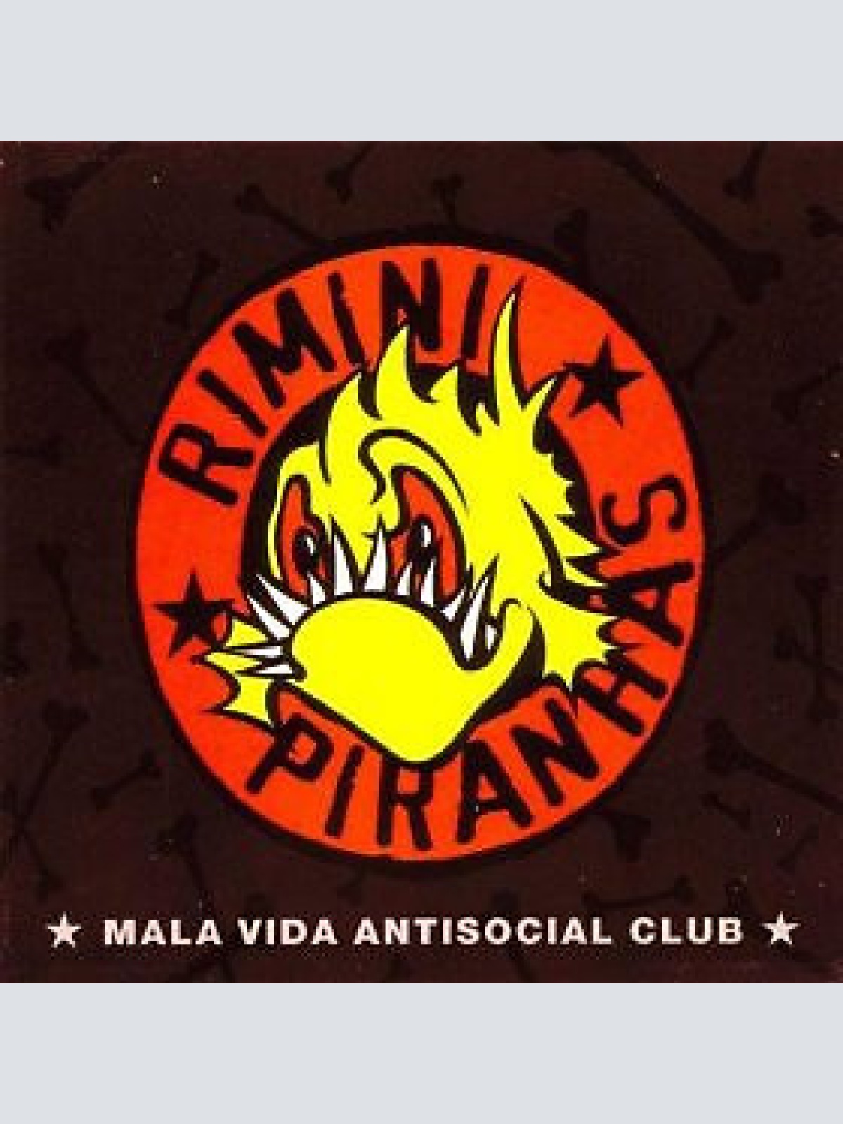 CD, Album Rimini Piranhas - Mala Vida Antisocial Club