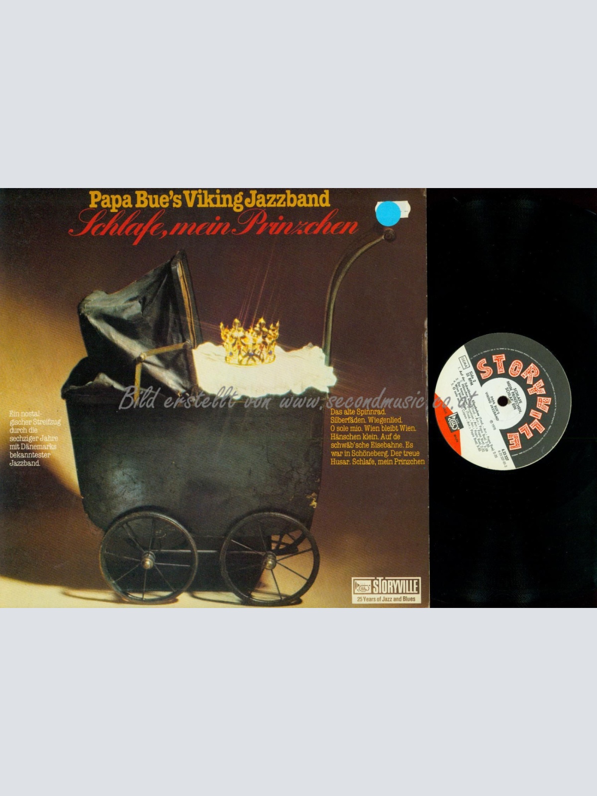 LP--PAPA BUE'S VIKING JAZZBAND SCHLAFE MEIN PRINZCHEN