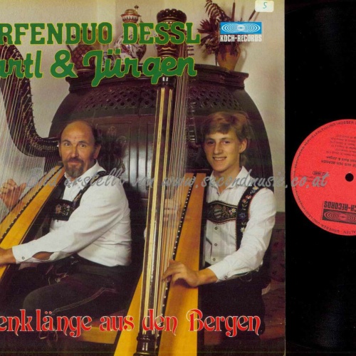 LP--Harfenduo Dessl – Harfenklänge Aus Den Bergen    //NM