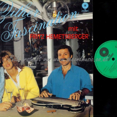 LP--Zither Fascination Mit Fritz Hemetsberger / VM Records    //NM
