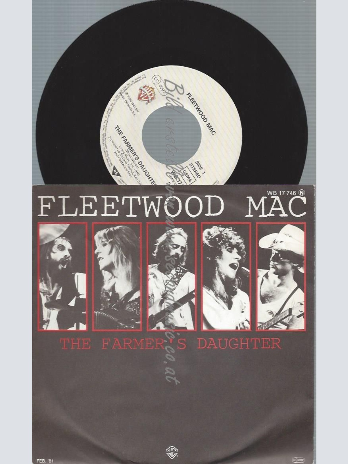 7"   Fleetwood Mac  The Farmer's Daughter