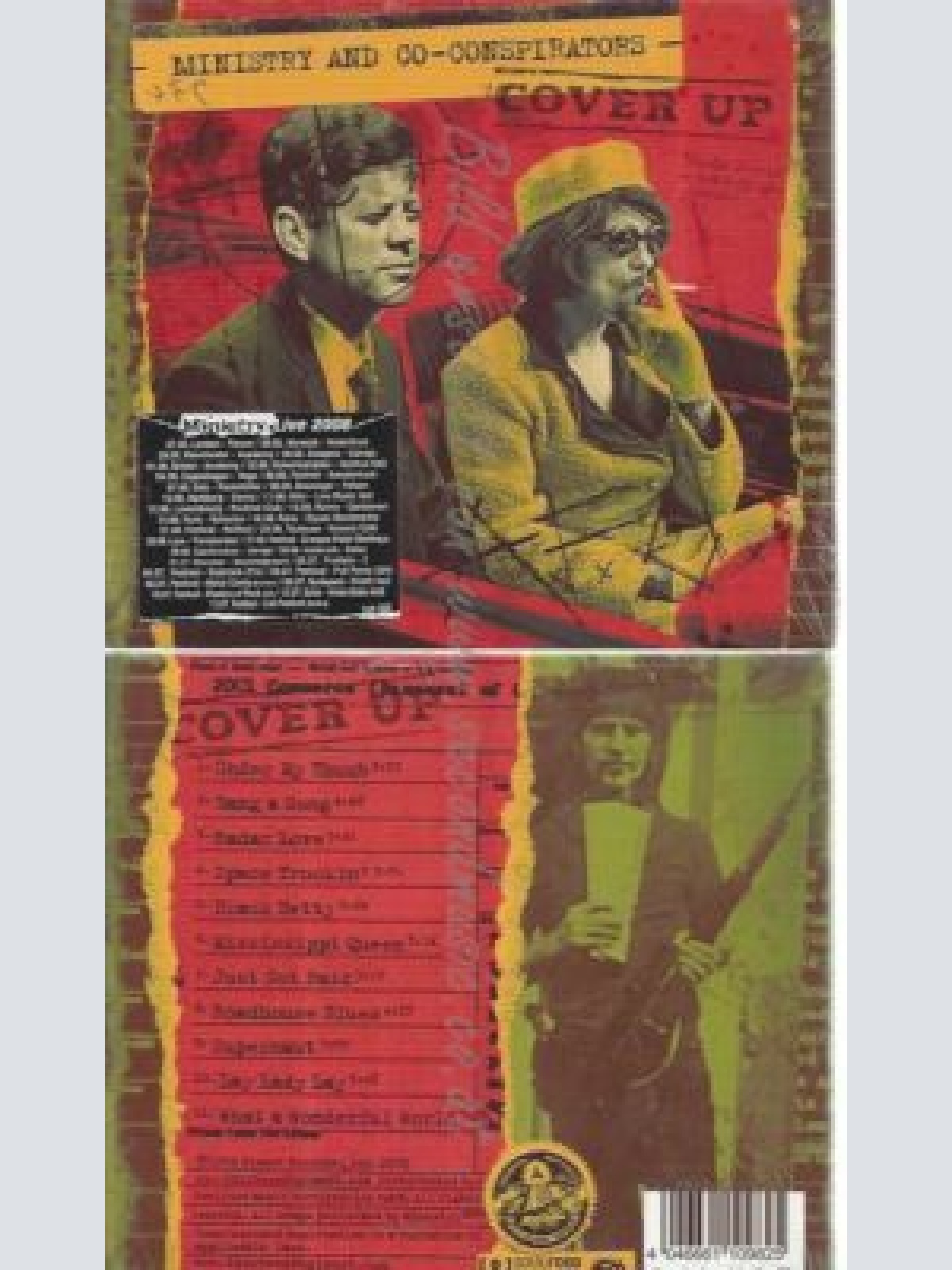 CD-- MINISTRY  --COVER UP