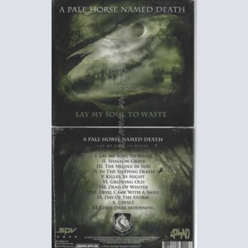 CD-- A PALE HORSE NAMED DEATH  --LAY MY SOUL TO WASTE