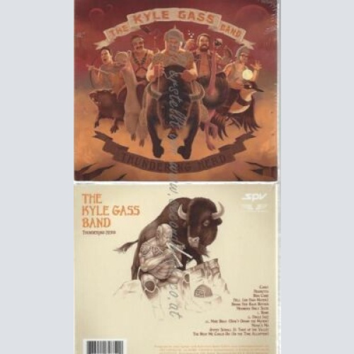 CD-- KYLE GASS BAND  --THUNDERING HERD