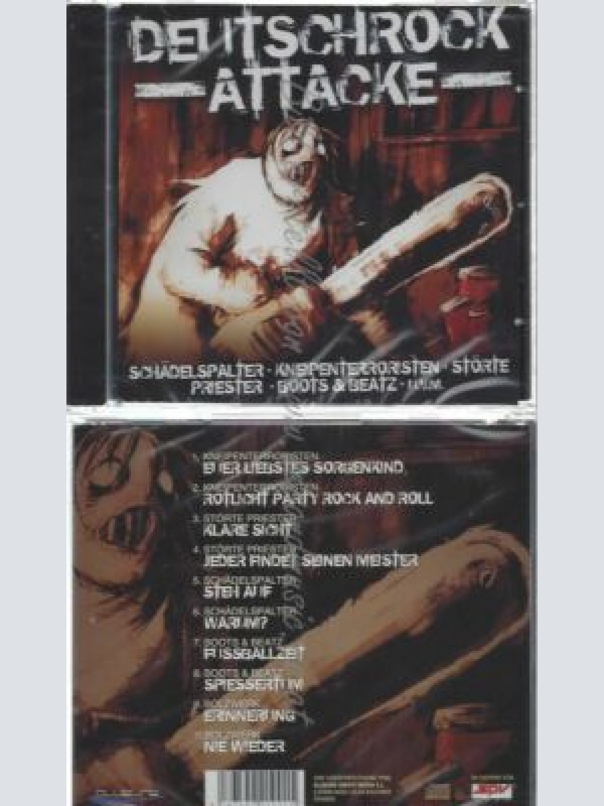CD-- VARIOUS  --DEUTSCHROCKATTACKE