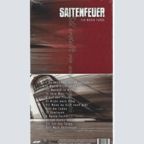 CD-- SAITENFEUER--EIN WENIG FARBE