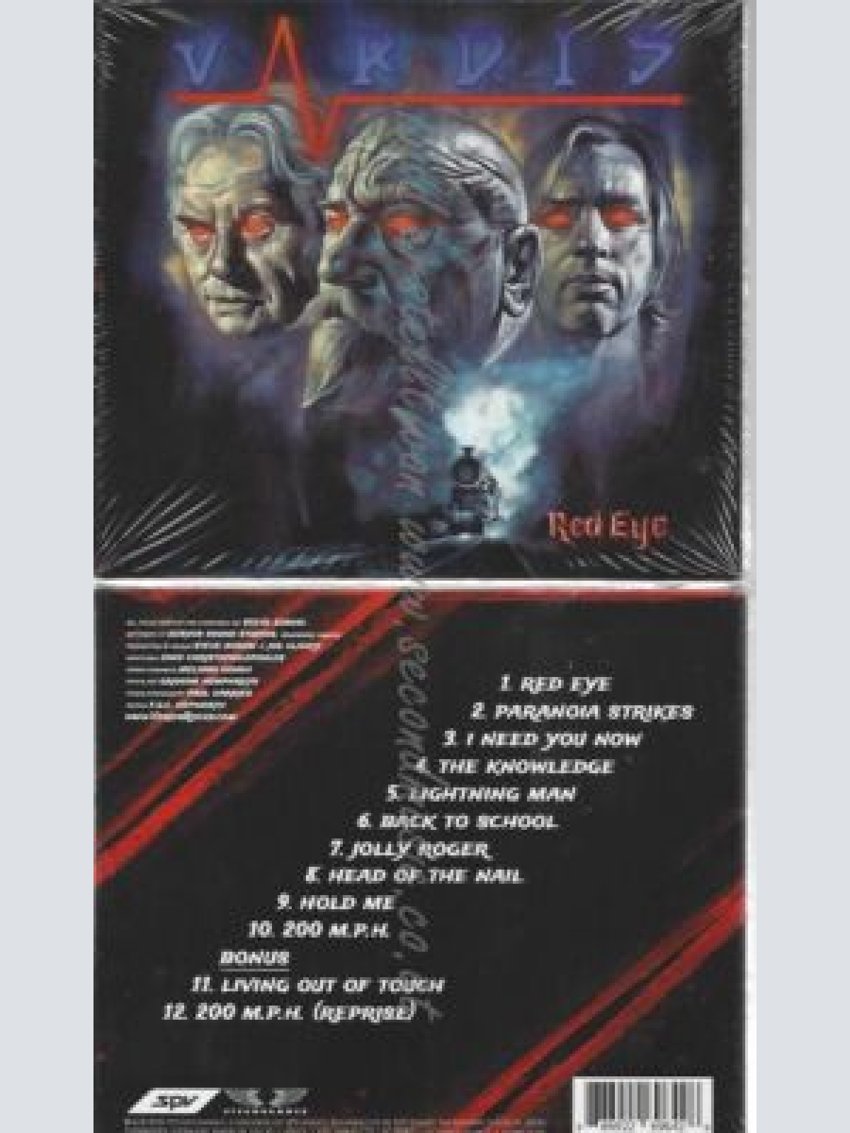 CD-- Vardis  Red Eye