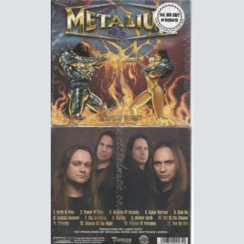 CD-- METALIUM--DEMONS OF INSANITY (DIGIPAK)