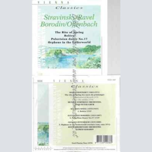 CD----WERKE --Vienna Classics- Stravinsky  Ravel