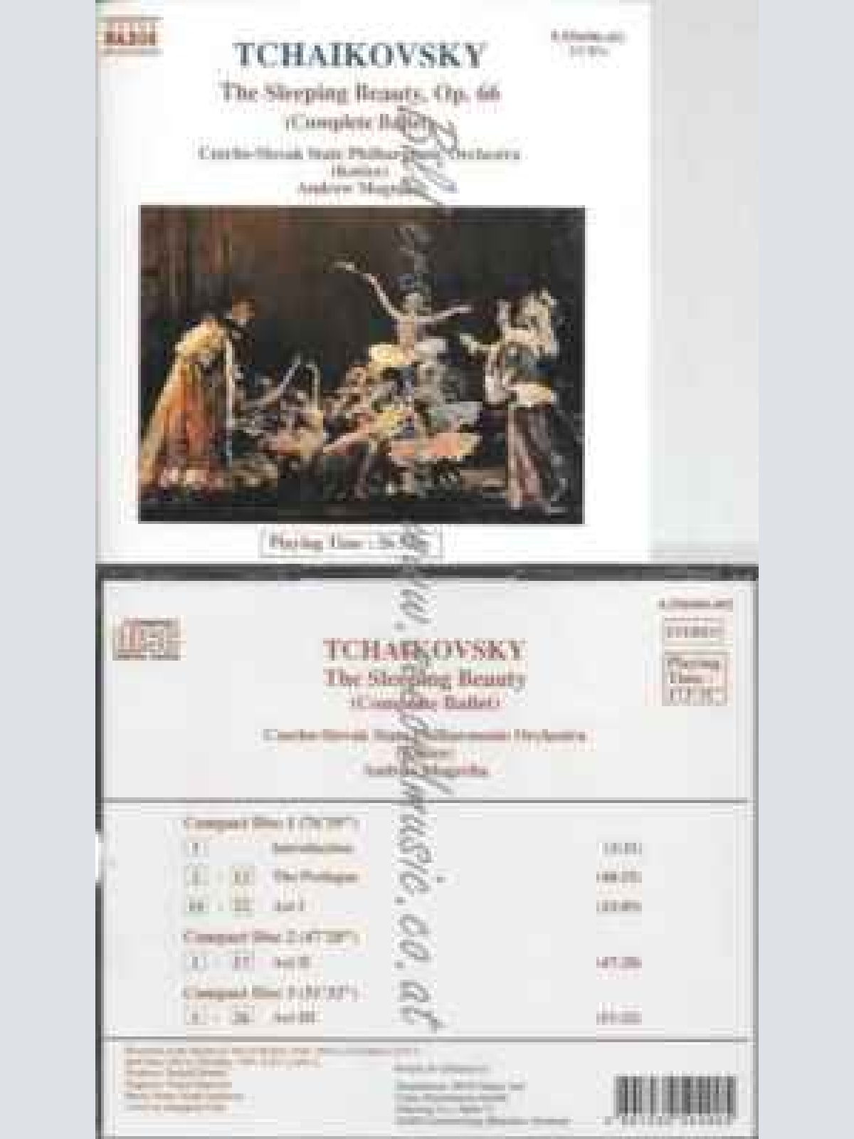 CD--PETER TSCHAIKOWSKY, ANDREW MOGRELIA -  SLEEPING BEAUTY