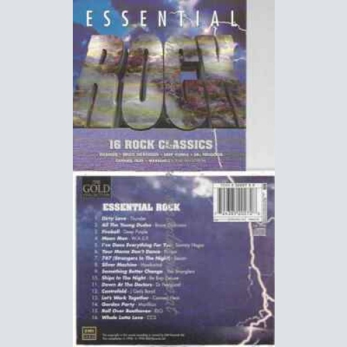 CD--VARIOUS--ESSENTIAL ROCK