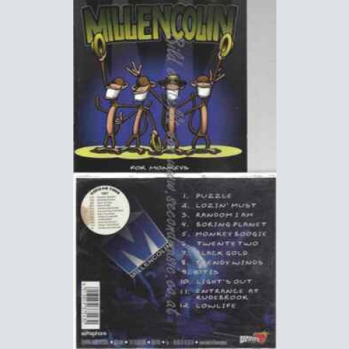 CD--MILLENCOLIN--FOR MONKEYS